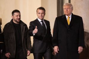 V. Zelenskis: susitikimas su D. Trumpu ir E. Macronu buvo geras ir produktyvus